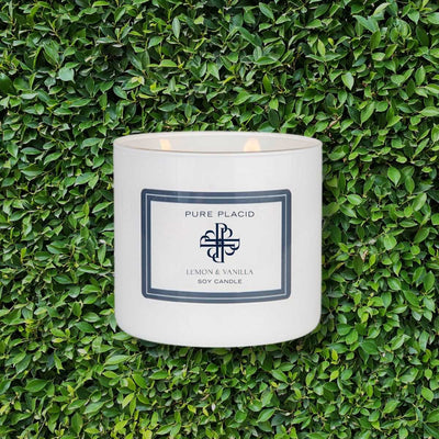 Lemon and Vanilla Soy Candle